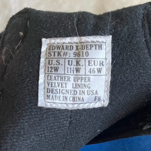 Dr Comfort Black Men’s therapeutic Diabetic Shoes Sz 12W - Picture 11 of 14